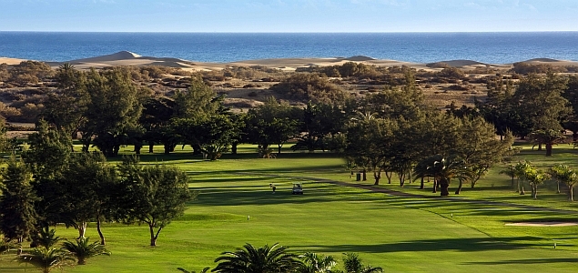 Gran Canaria - Maspalomas Golf Meer