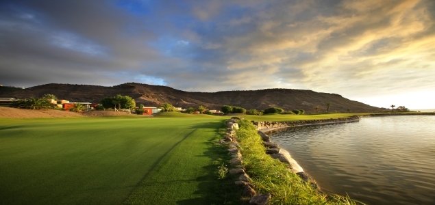 Gran Canaria - Golfplatz Anfi Tauro  Green